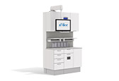 3D model of an A-dec Inspire 391 treatment console